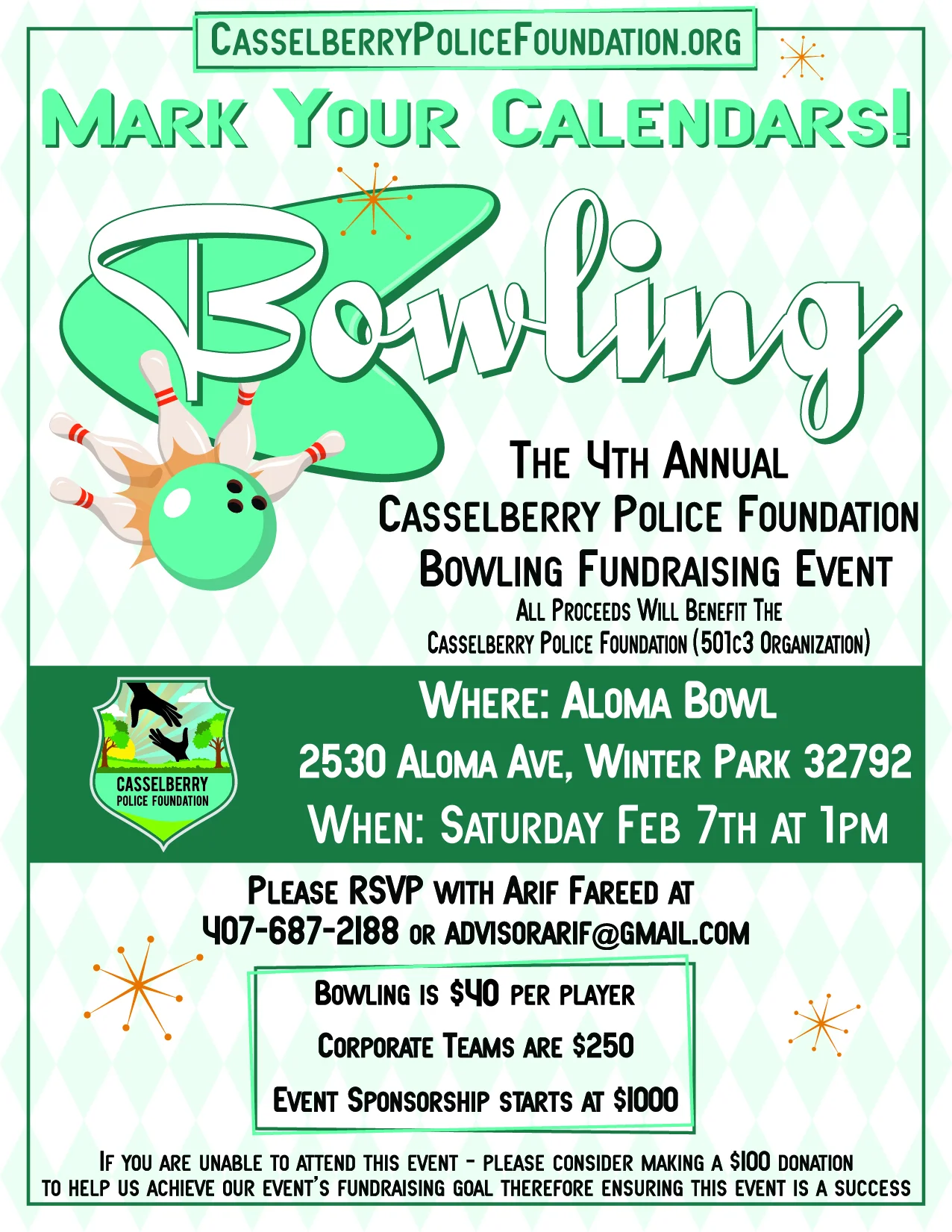 4th Annual Bowling Fundraiser